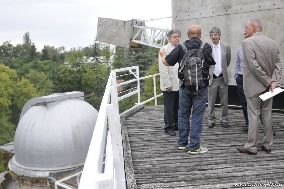 MTA-elnök a Debreceni Egyetemen - Lovász László Szilvássy Zoltán rektorral egyeztetett