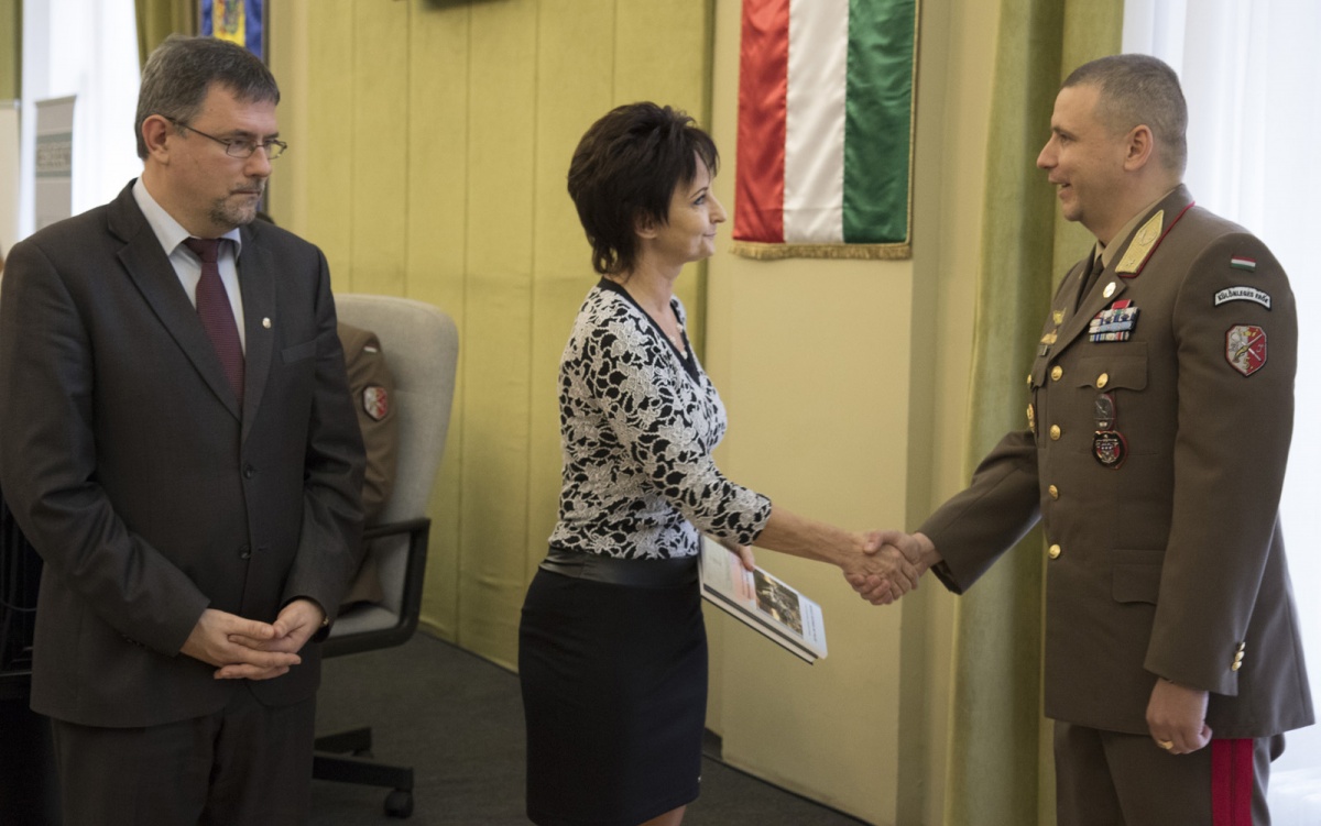 Konferencia és könyvbemutató Debrecenben, a dandárral közösen