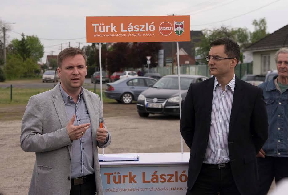 Türk László és Papp László Debrecenben