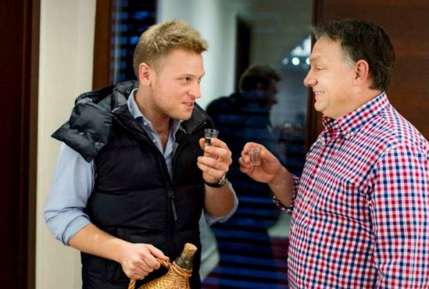 Tiborcz István és Orbán Viktor