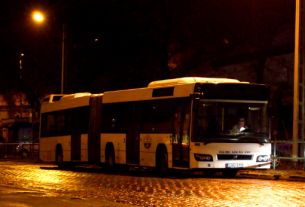 Éjszakai buszjárat Debrecenben
