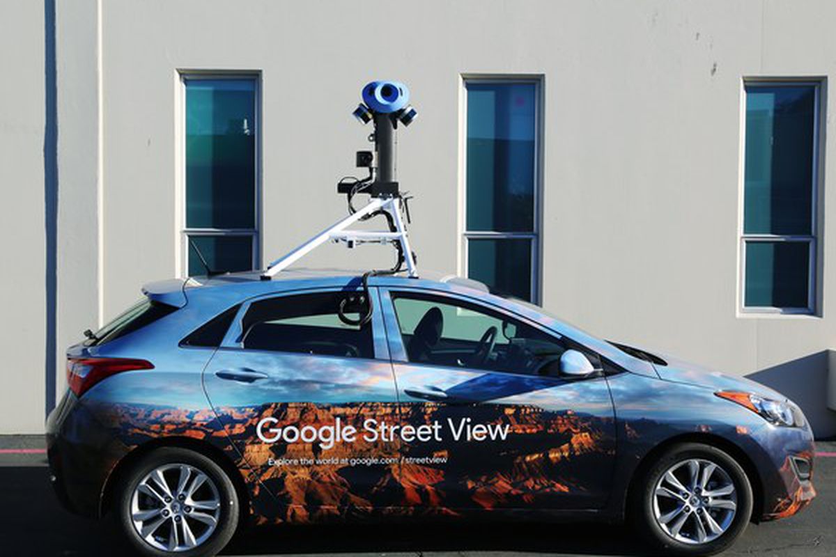 Google Street View autó