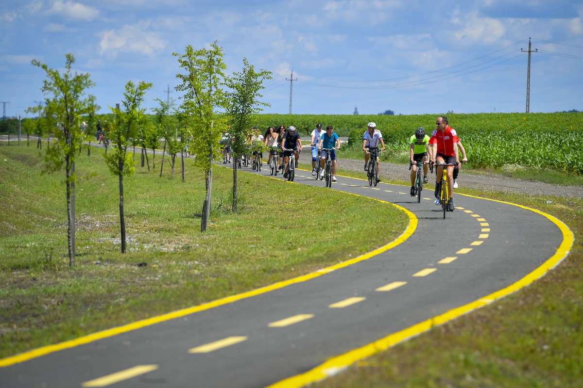 Kerékpárút-fejlesztés Hajdú-Bihar megye