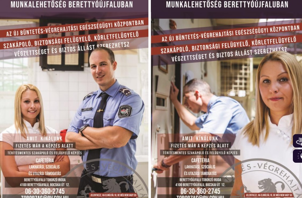 Berettyújfalu, börtönkórház, állások