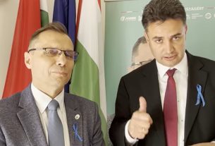 Márki-Zay Péter és Hegedüs Péter