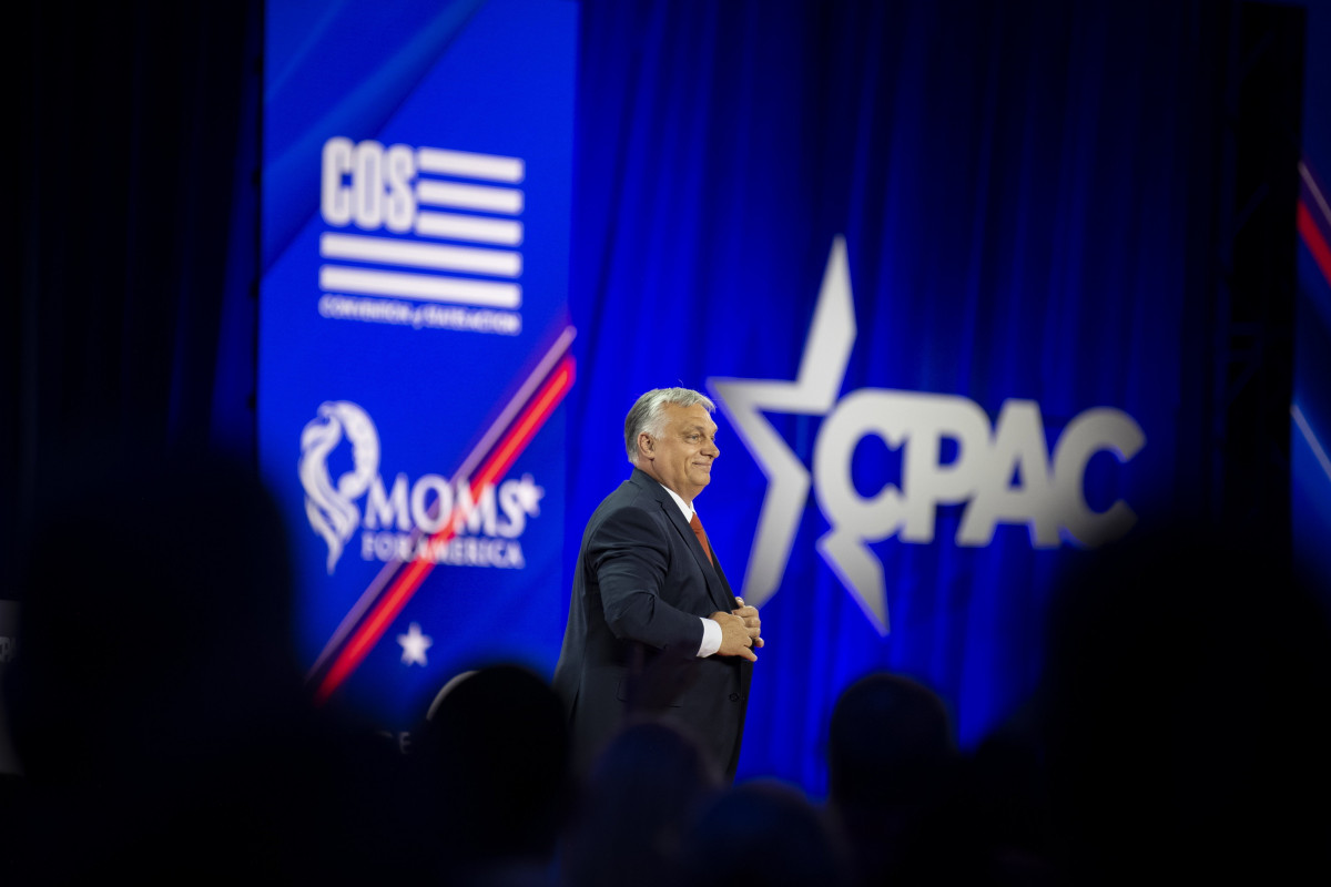 Orbán Viktor az Amerikai Konzervatív Unió konferenciáján Dallasban