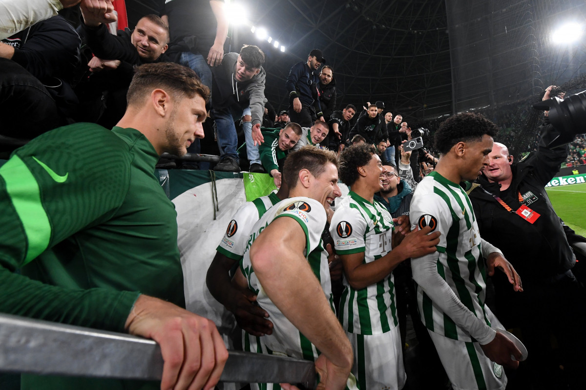 Ferencvárosi szurkolók