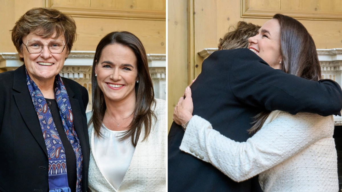 Novák Katalin és Karikó Katalin