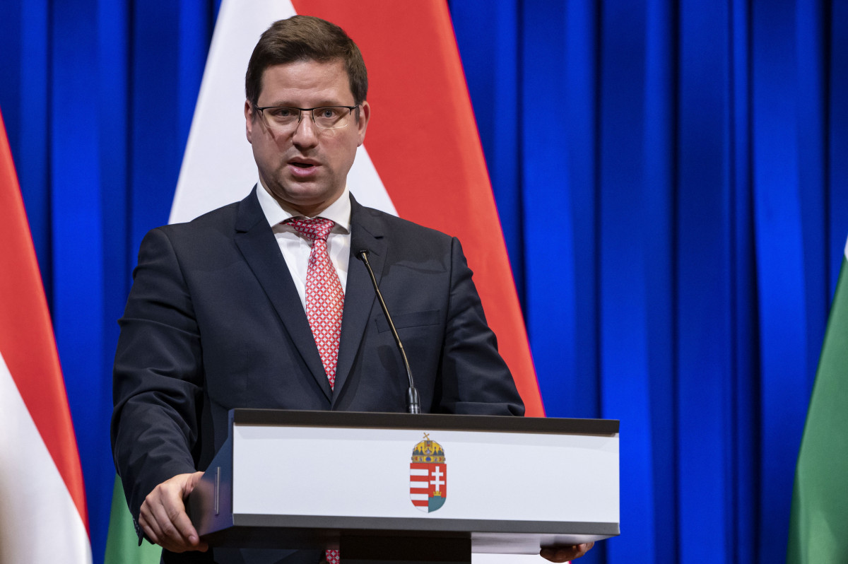 Gulyás Gergely Kormányinfó