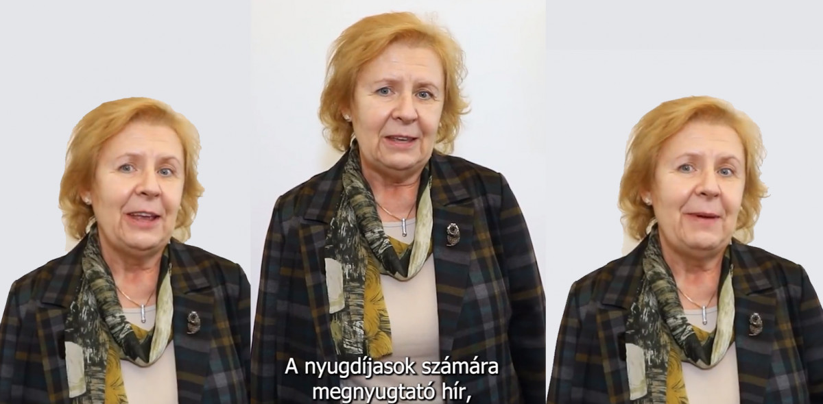 Hulák Zsuzsa, az Idősek Tanácsának tagja