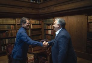Orbán Viktor fogadta Fabio Capellót