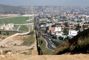 Mexikó és USA közötti határ kerítés