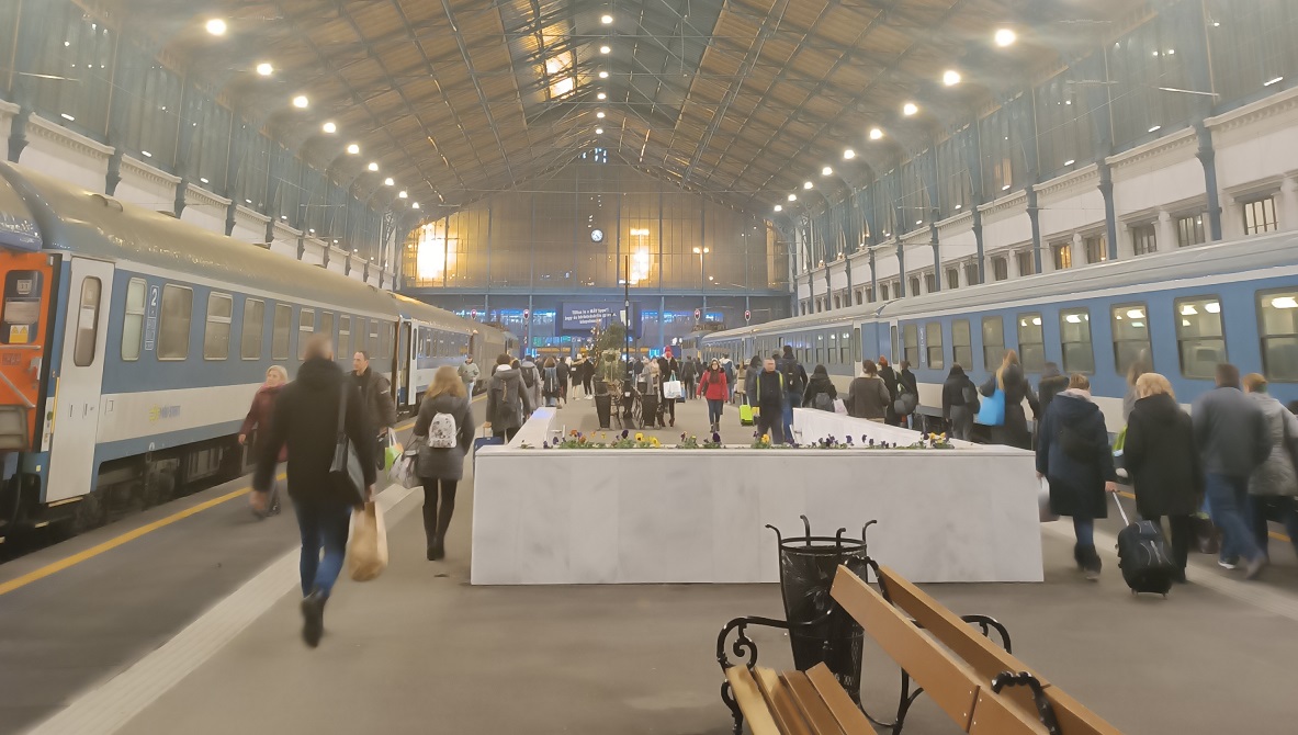 Vonat Budapestről Debrecenbe