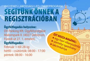 Ledcsere program Debrecen
