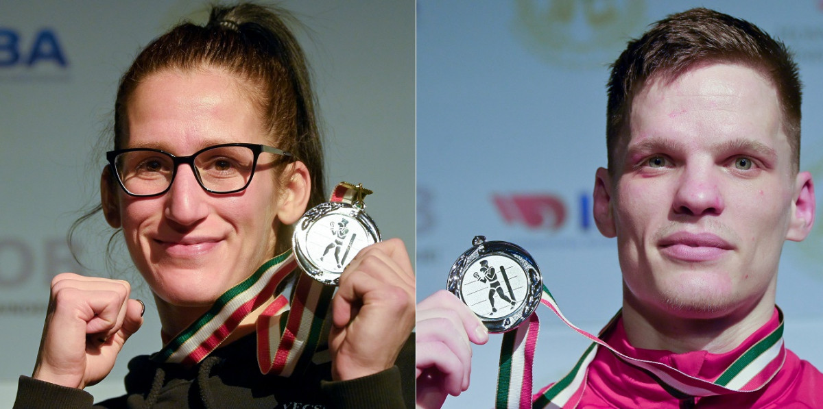 Szűcs Szabina és Virbán Gábor a 2023-as bocskai emlékverenyen