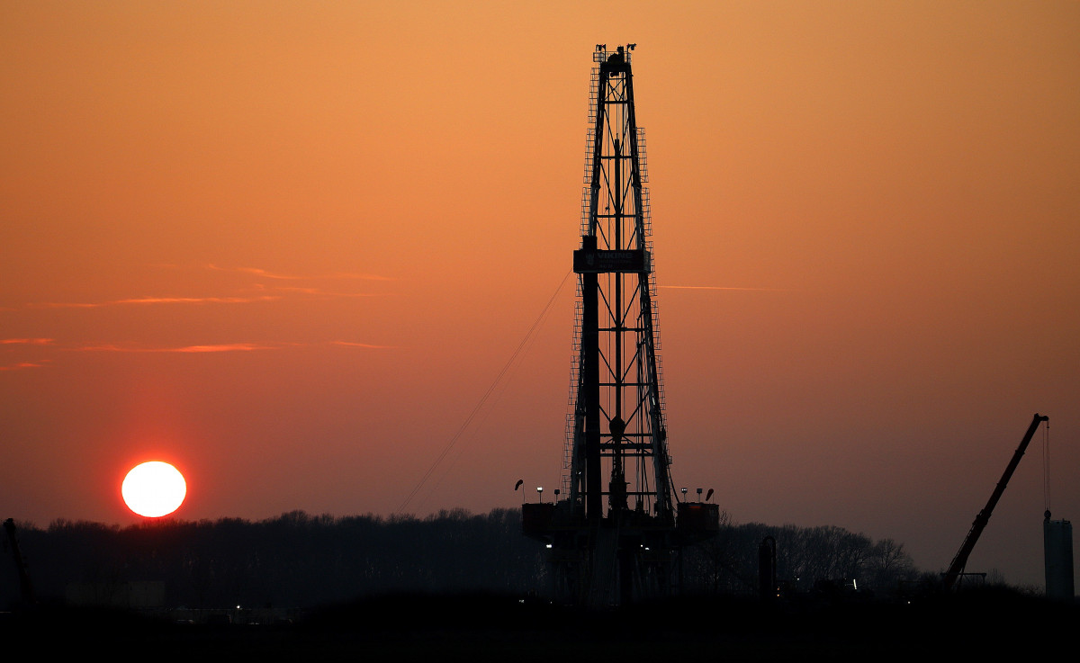 Gáztermelés Nyékpuszta