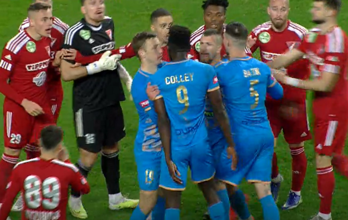 DVSC-Felcsút balhé