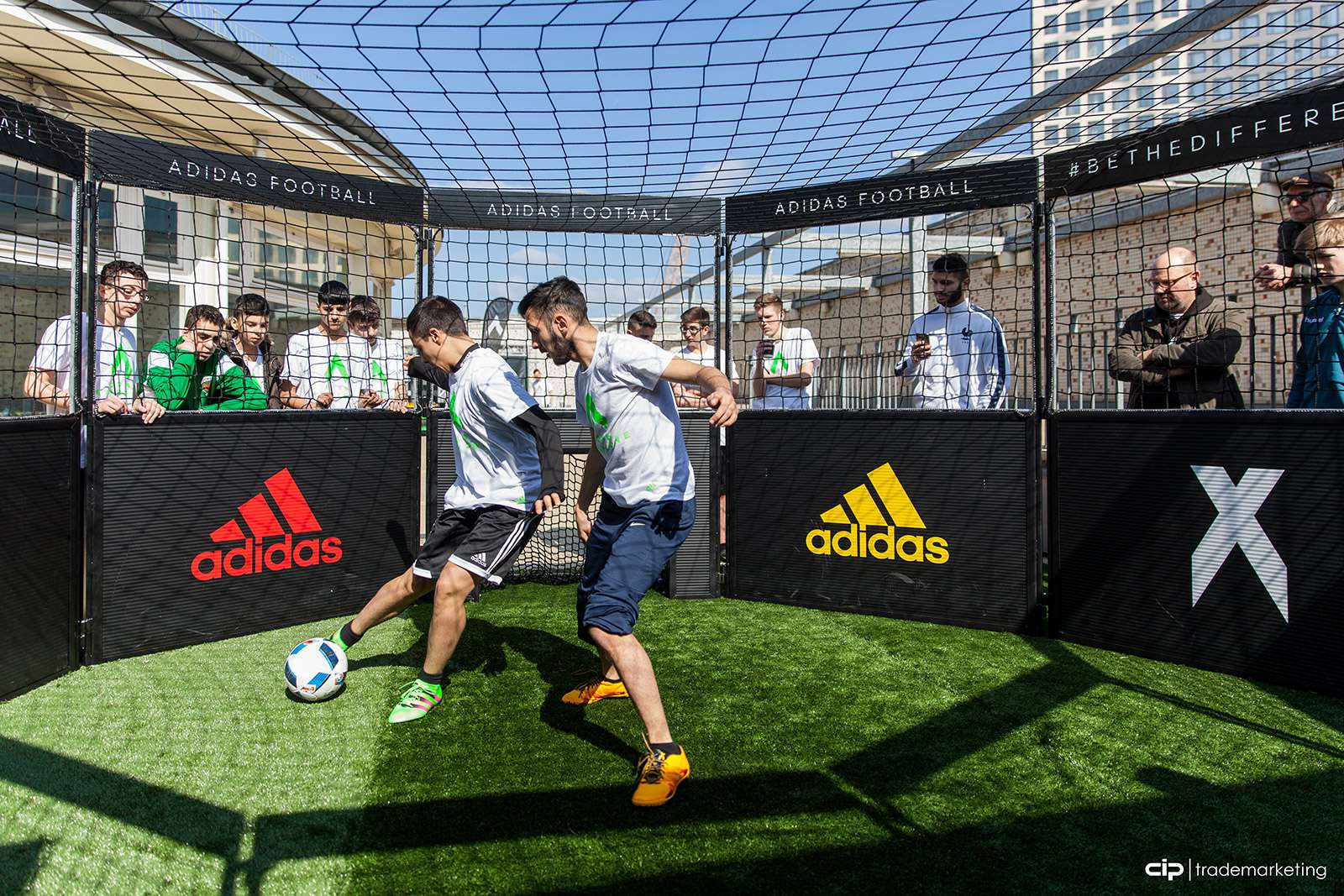Soccer cage