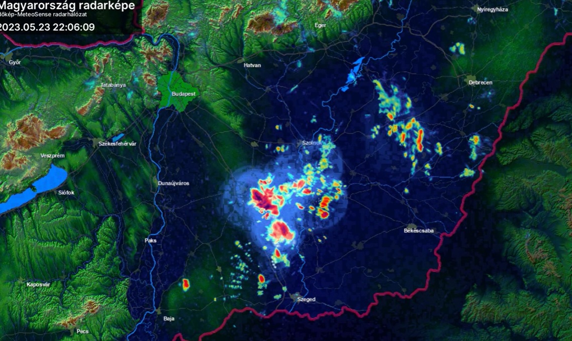 Zivatarok hajdú-bihar megyében
