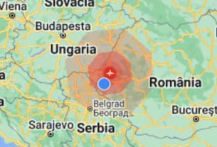 Földrengés Romániában, Arad közelében
