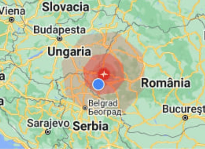 Földrengés Romániában, Arad közelében