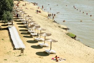 Szeged, Lapos, szabadstrand, strand, Tisza part, nyár, hőség, kánikula, meleg, időjárás, fürdés