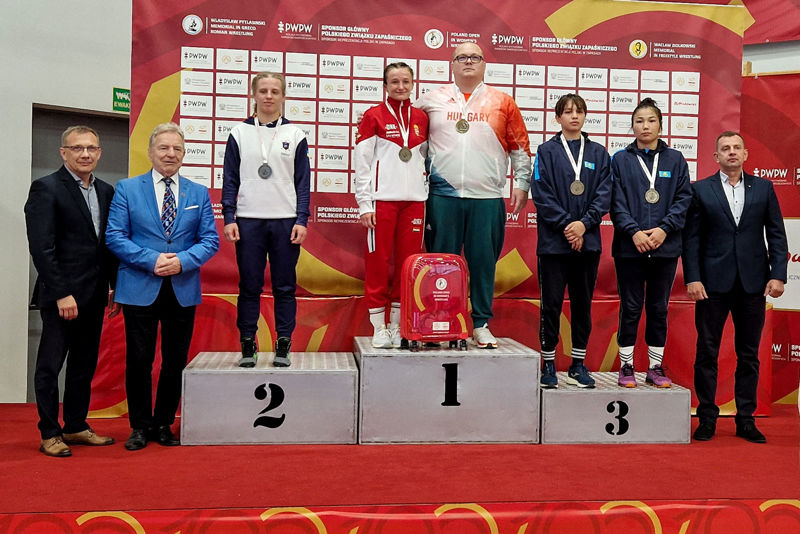 Négy érmet nyert a birkózóválogatott Varsóban