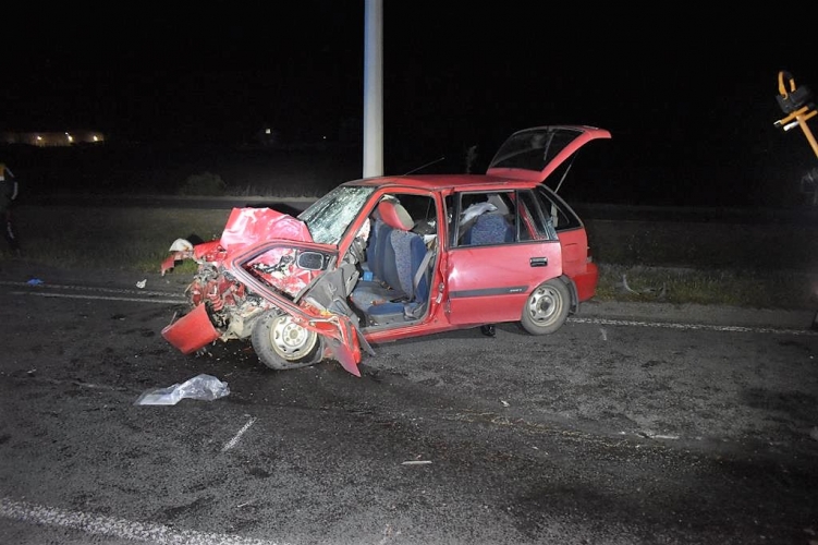 Baéeset Debrecen és Mikepércs között a 47-esen