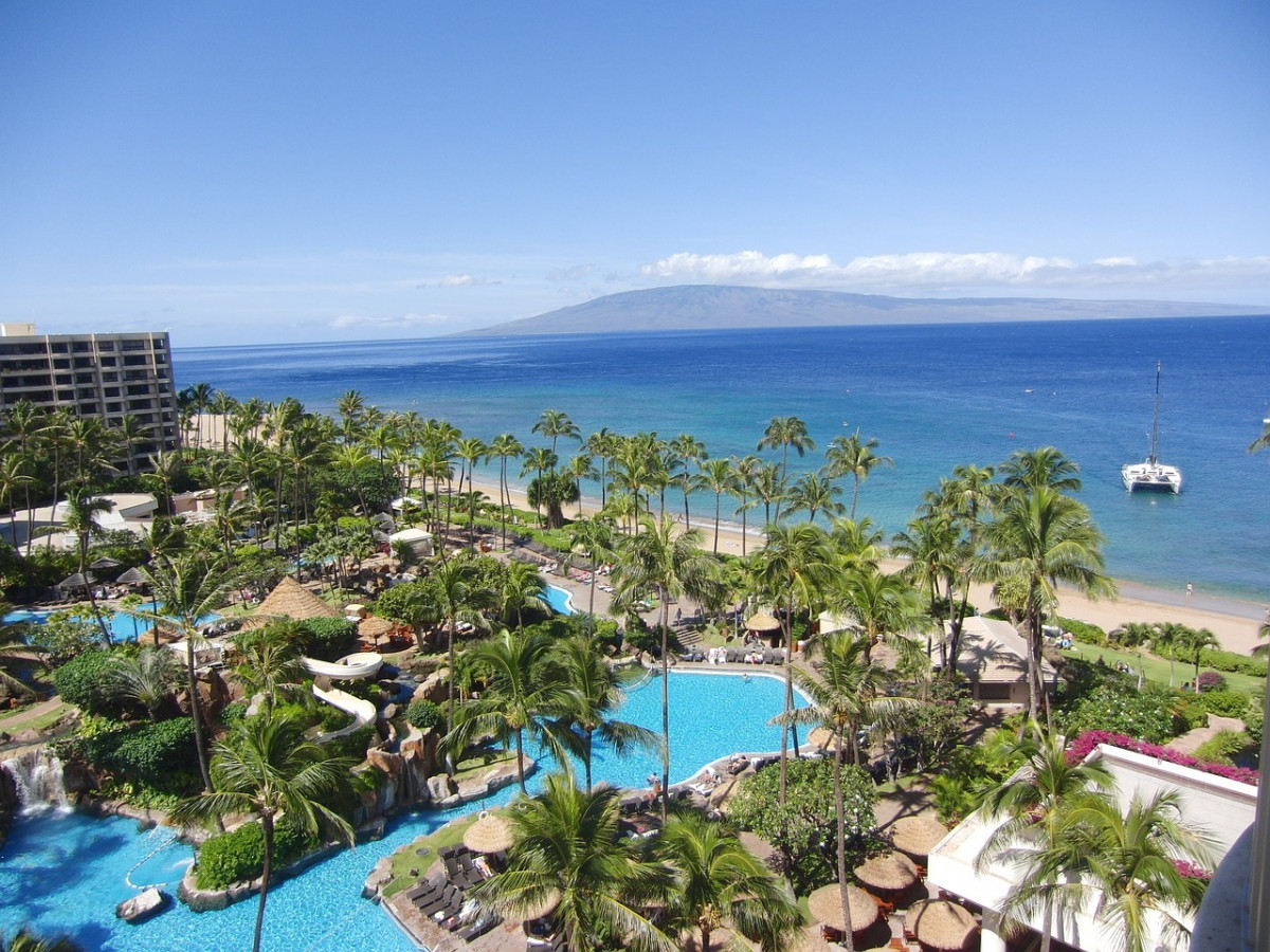 Maui hawaii szigetek tengerpart