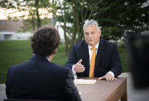 Orbán Viktor interjút adott Tucker Carlsonnak