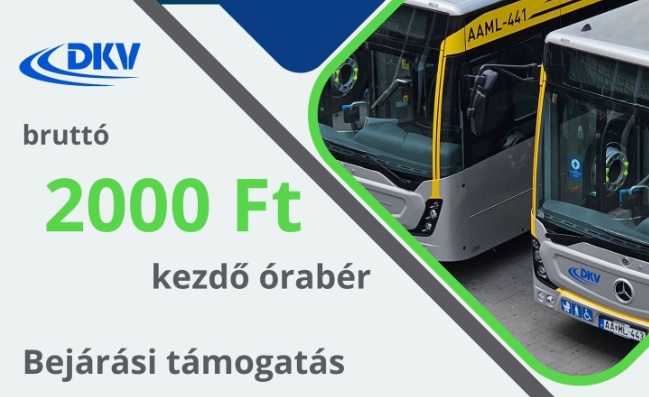 Buszvezető állás DKV