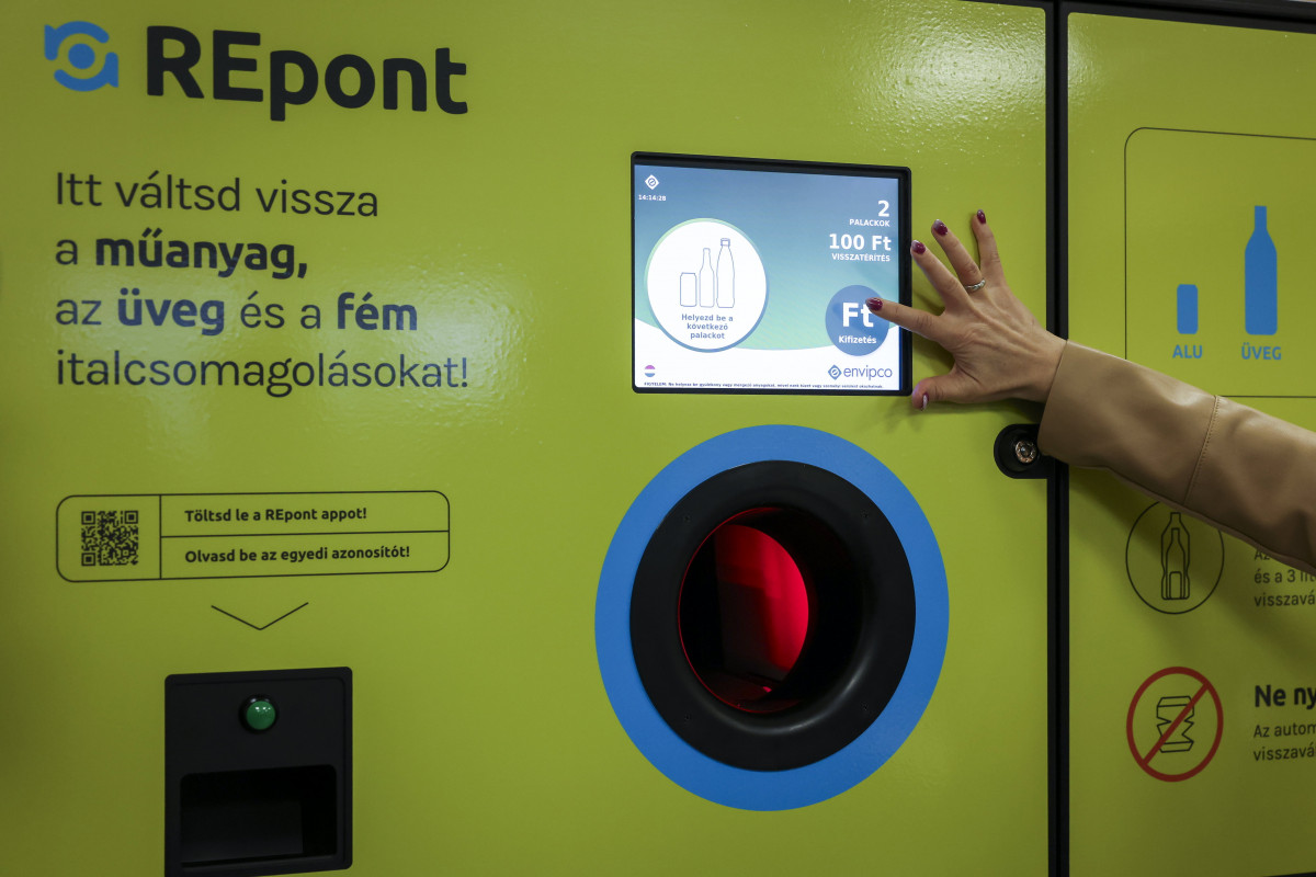 MOHU palackvisszaváltó