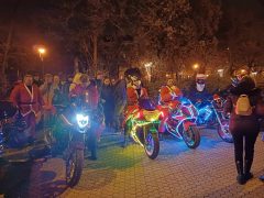 Motoros mikulások debrecenben