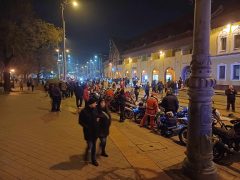 Motoros mikulások debrecenben