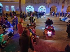 Motoros mikulások debrecenben