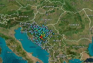 Földrengés Bosznia