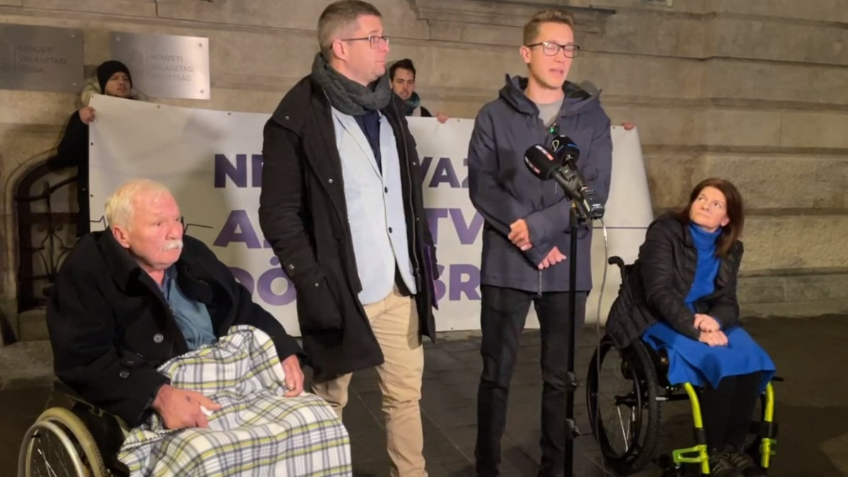 Bedő Dávid az NVB előtt