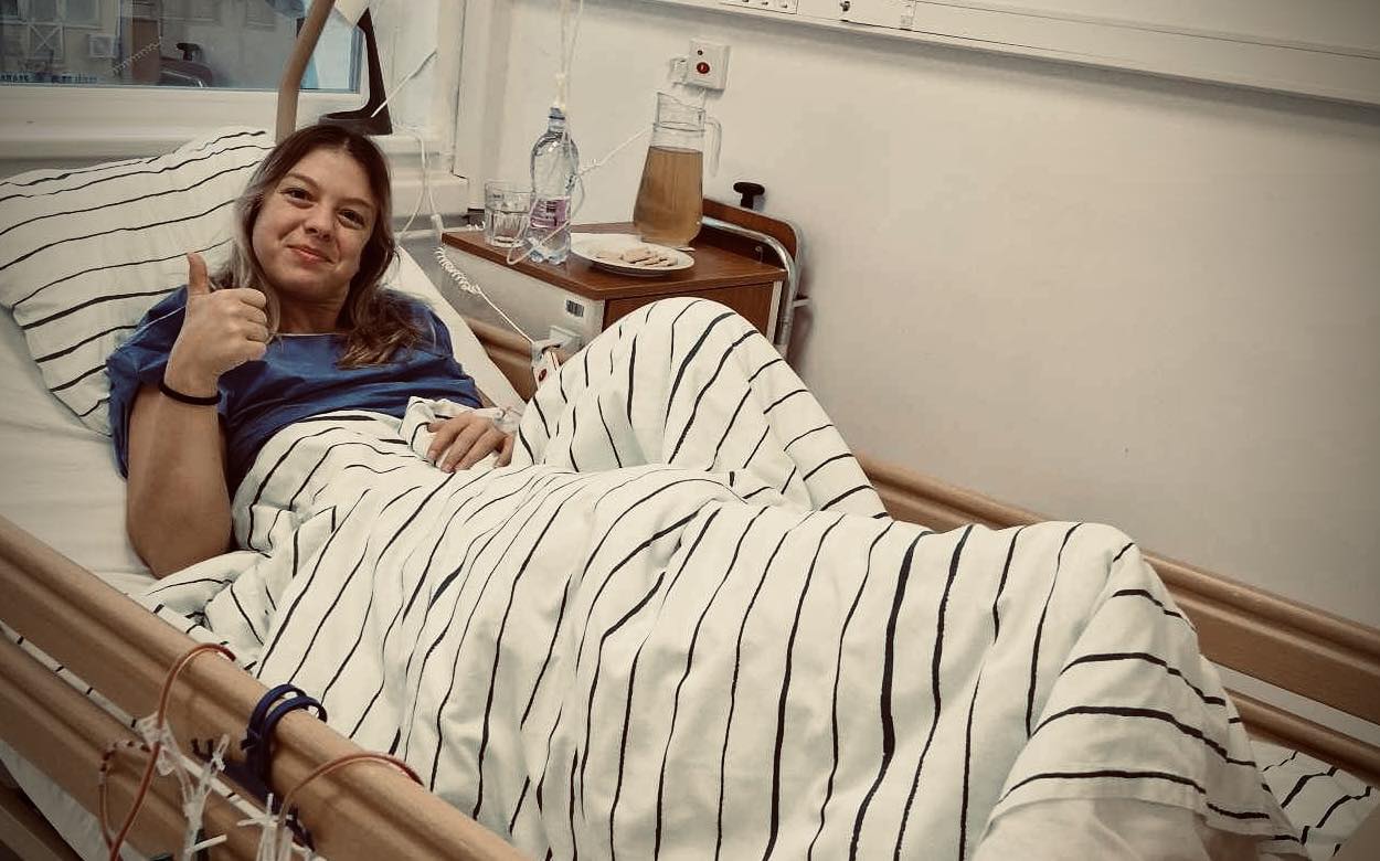 Hámori Konszuéla sérülése