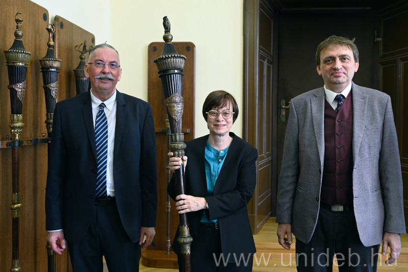 Julia Gross, Németország magyarországi nagykövete meglátogatta a Debreceni Egyetemet