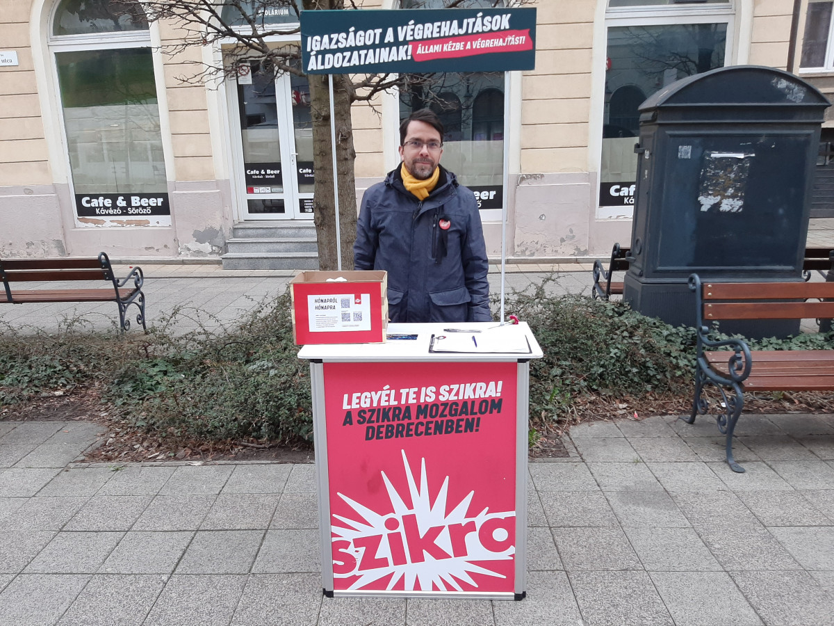 Dombi Mihály szikra mozgalom Debrecen