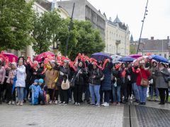 Bölcsődék napja flashmob Debrecenben