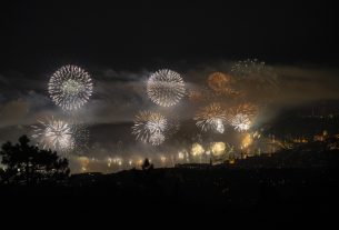 Tűzijáték Budapesten augusztus 20-án