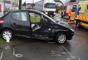 Baleset Hajdúnánáson