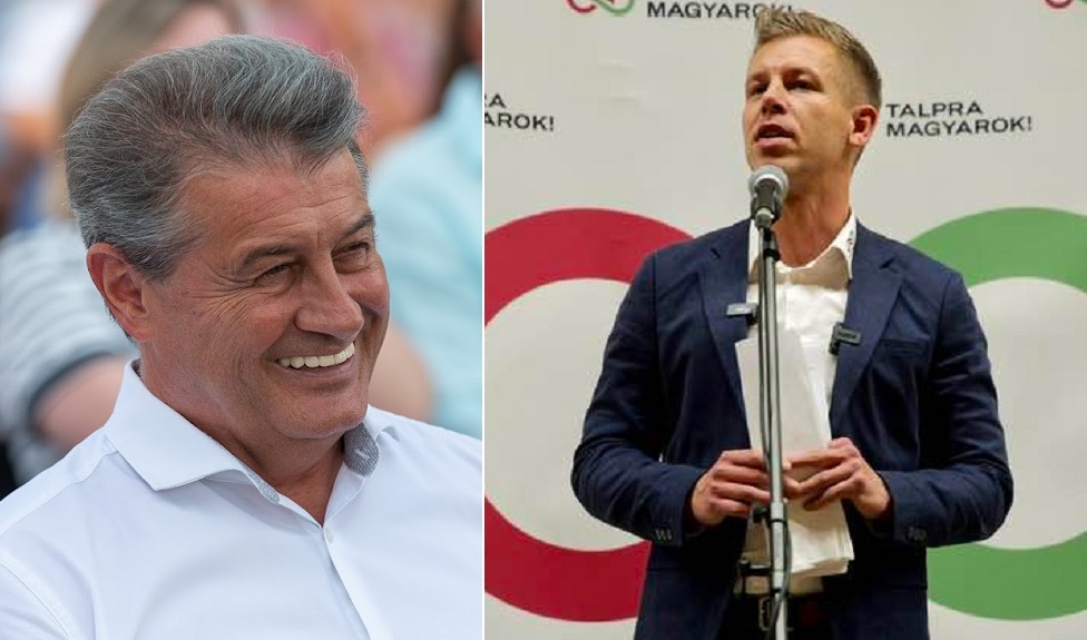 Tasó László és Magyar Péter