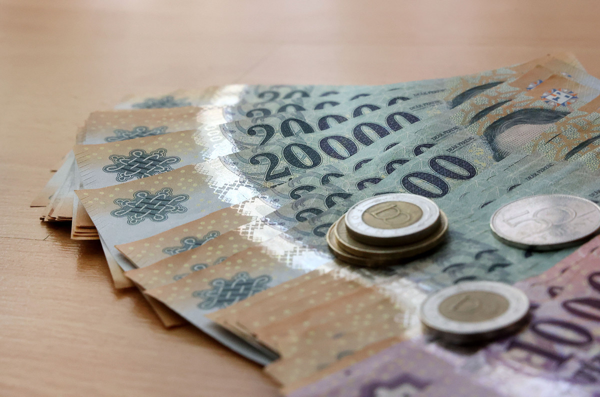 Szeged, forint, pénz, illusztráció, gazdaság, infláció