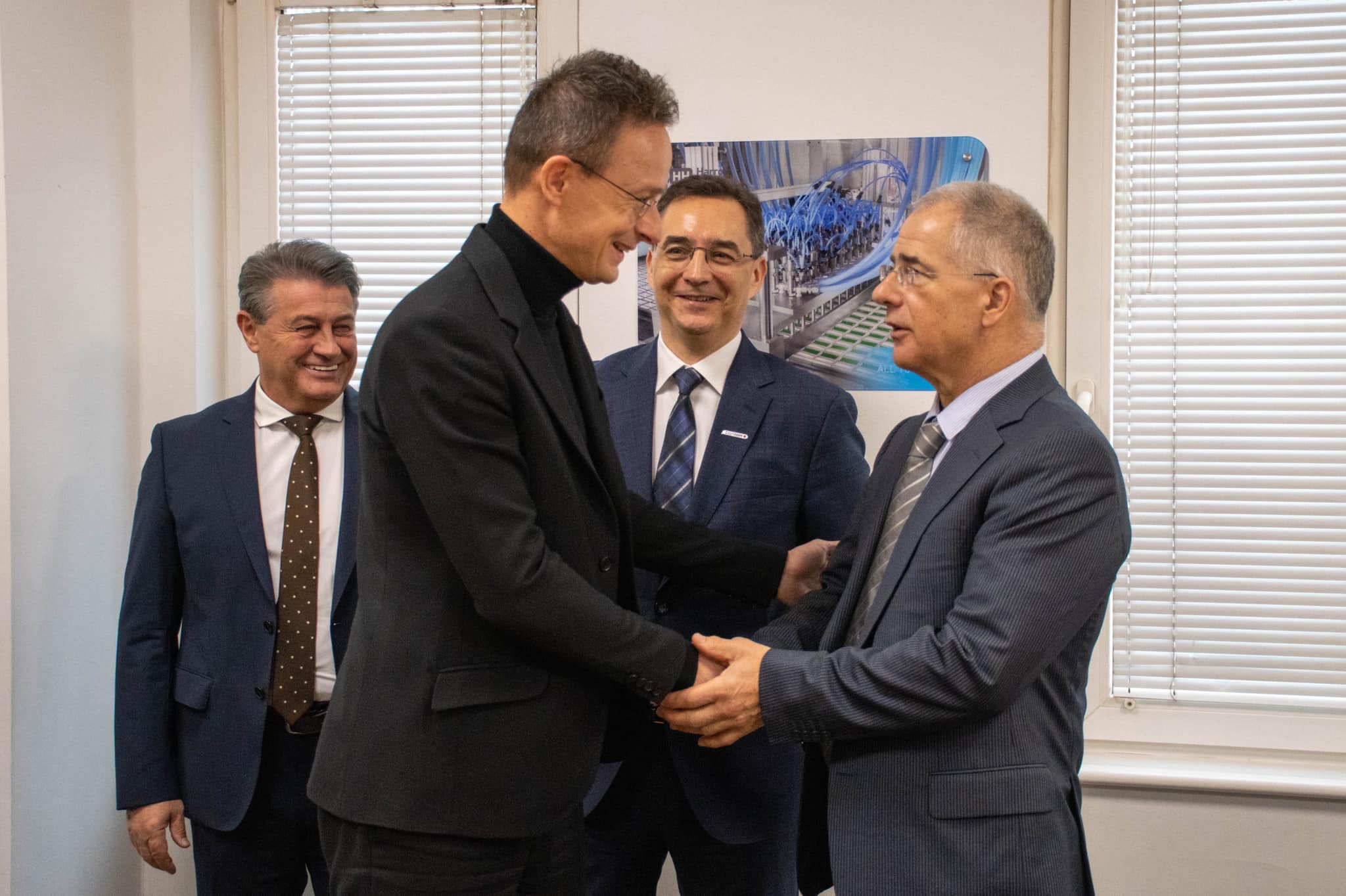 Kósa Lajos és Szijjártó Péter