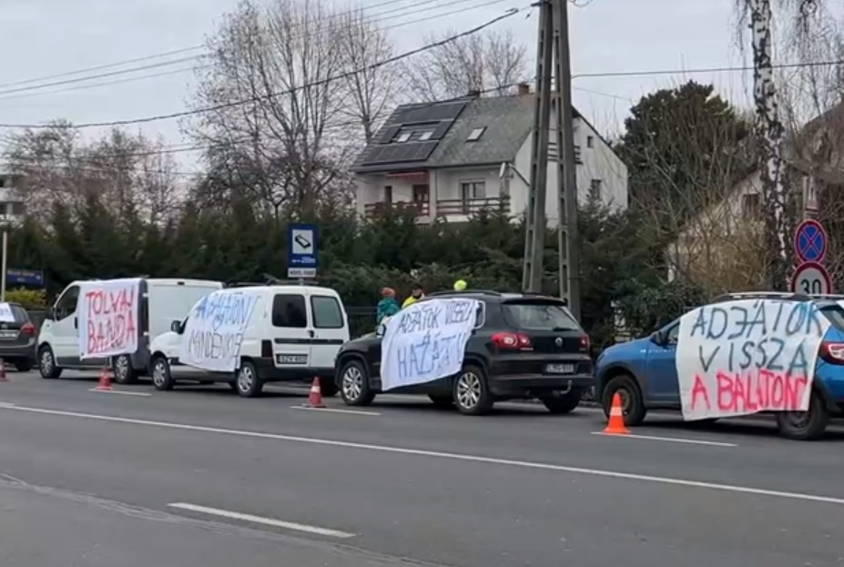 Balatonfüred tüntetés