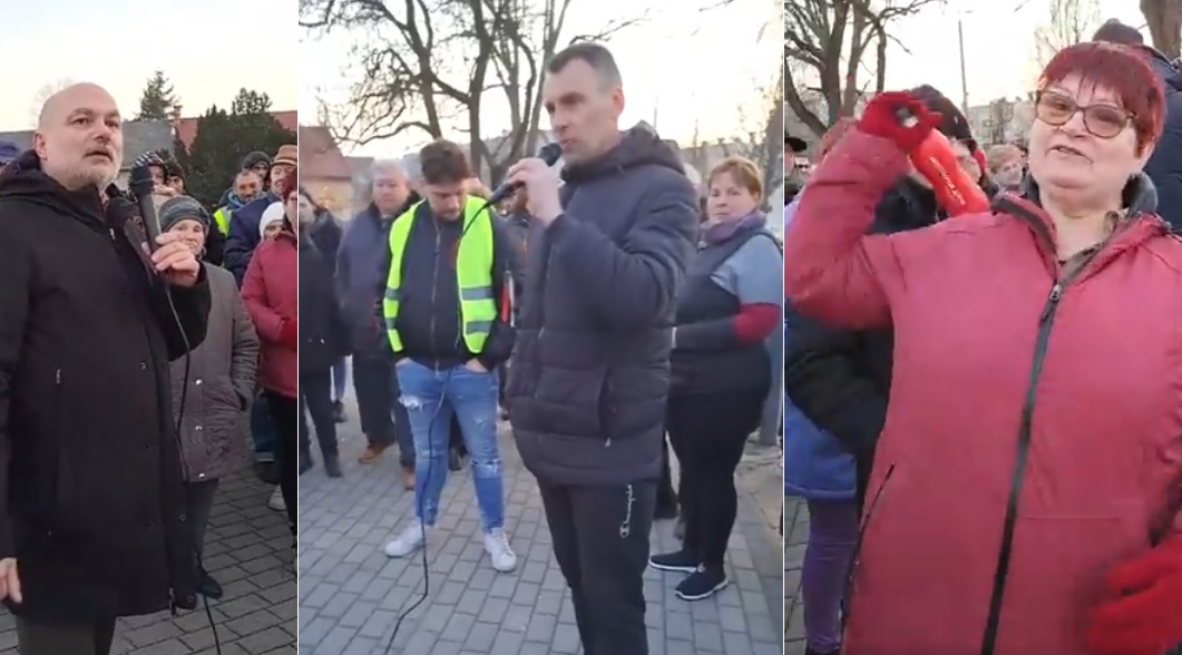 Téglási munkásszálló gyűlés