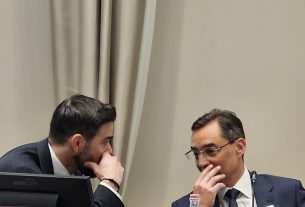 Papp László és Barcsa Lajos a debreceni közgyűlésen