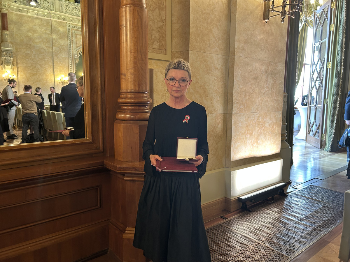 Blattner Géza-díjat kapott Láposi Terka, a Vojtina Bábszínház művészeti vezetője